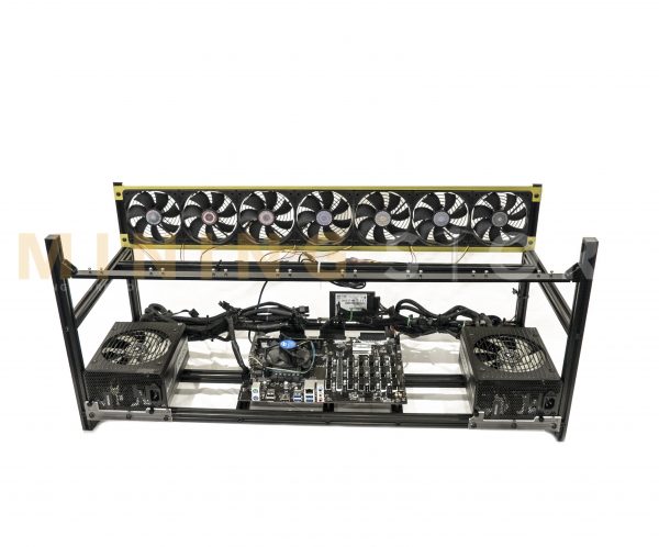 8 GPU Mining Rig Kit (JUST ADD GPUS!)