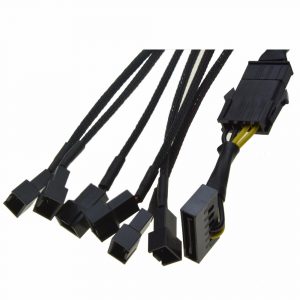 SATA 1 to 6 way 3-Pin Fan by Mining Store Australia