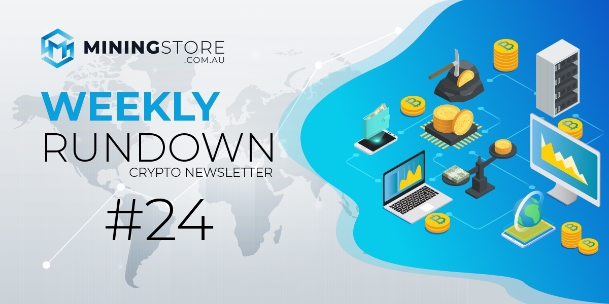 Weekly Crypto Market Summary Newsletter by Mining Store