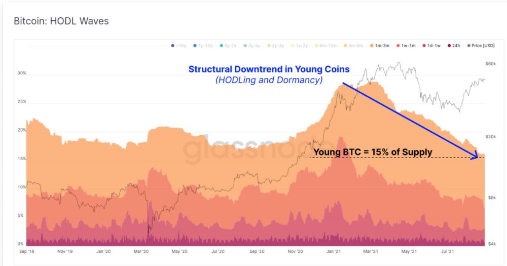 BTC SUPPLY V DEMAND suggesting strong BTC Hodlers 