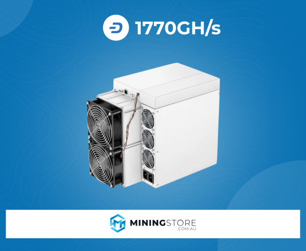 Bitmain Antminer D9 (1770GH/s) | Crypto Miner | Hosted or Shipped NEW