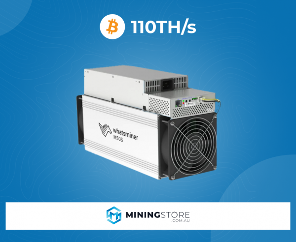 MicroBT Whatsminer M50 110TH/s | Bitcoin Miner | Hosted or Shipped | NEW