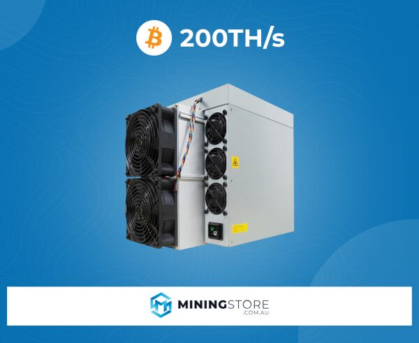 Bitmain Antminer S21 200TH/s | Bitcoin Miner | Hosted or Shipped | NEW