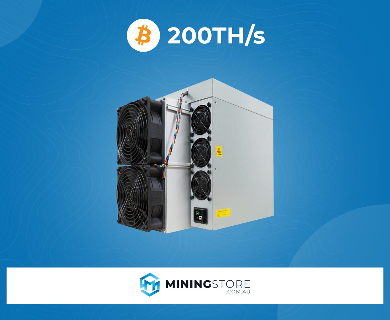 Bitmain Antminer S21+ 216TH Bitcoin Miner - Includes PSU (3564W) Asic Miner  Bitcoin