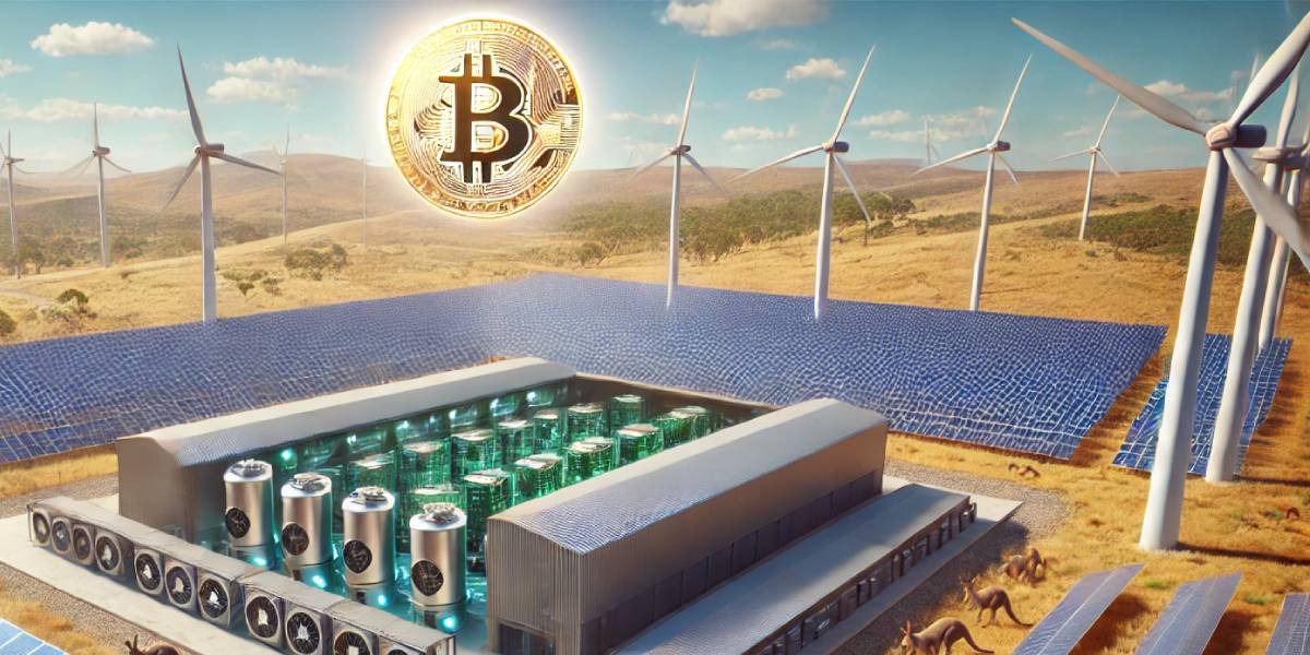 Bitcoin Mining Profitability in Australia using renewable energy sources like wind and solar.