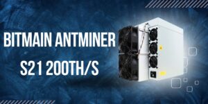 Bitmain Antminer S21 200TH/s designed to join a mining pool for high-efficiency Bitcoin mining