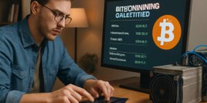 User calculating projected earnings after deciding to join a mining pool 