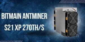 Bitmain Antminer S21 XP 270TH/s available at Mining Store – high-efficiency ASIC miner built for professional bitcoin mining.